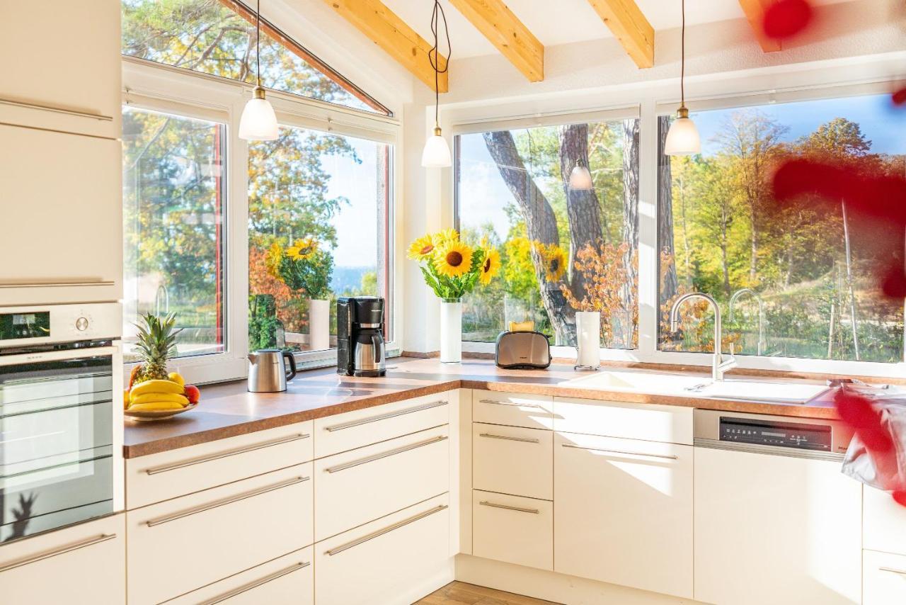 Ferienhaus "Biberburg Am Haff" Garz  Luaran gambar